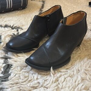John Fluevog Black Ankle Boots